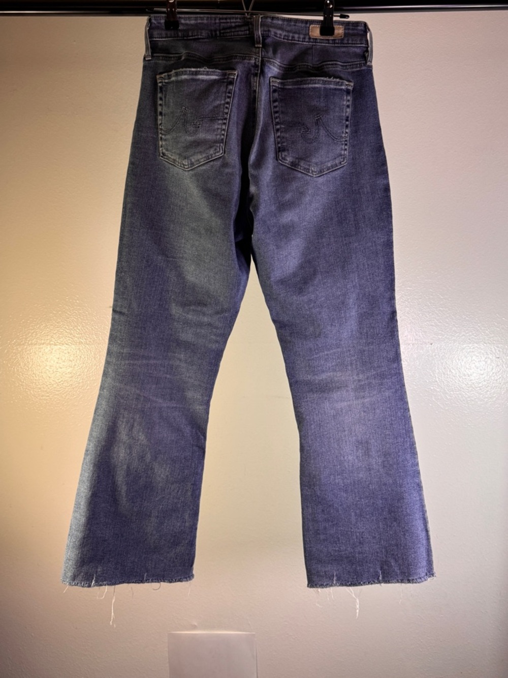 AG Adriano Goldschmied Farrah Boot Crop High Rise Jeans Size 30 - Picture 3 of 6
